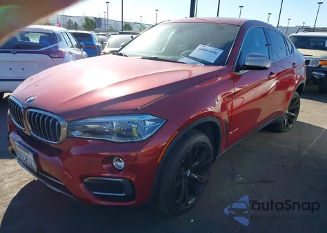 2018 BMW X6 Sdrive35I z USA, uszkodzony, nr VIN 5UXKU0C56J0G81482